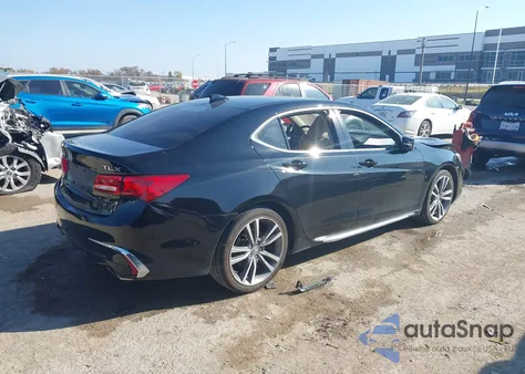 2019 Acura Tlx Tech Pkg из США, поврежденный, VIN 19UUB2F42KA003417